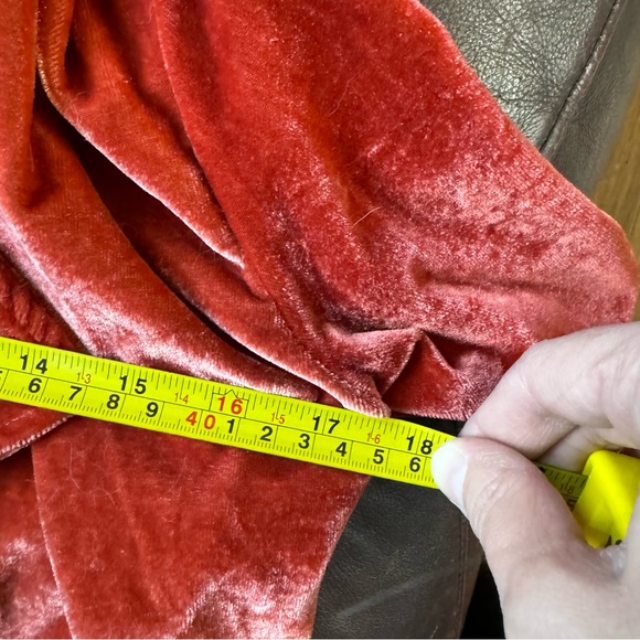 Boho Velvetish Kimono Style Top - Picture 8 of 9